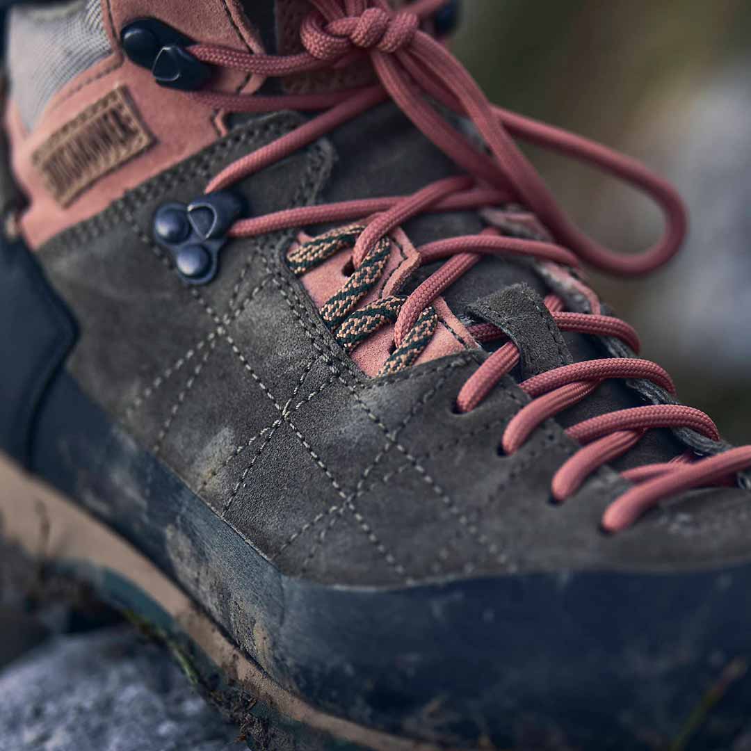 Doghammer Approach Pro Wool | Khaki - knöchelhoher Wanderschuh, barefoot shoe