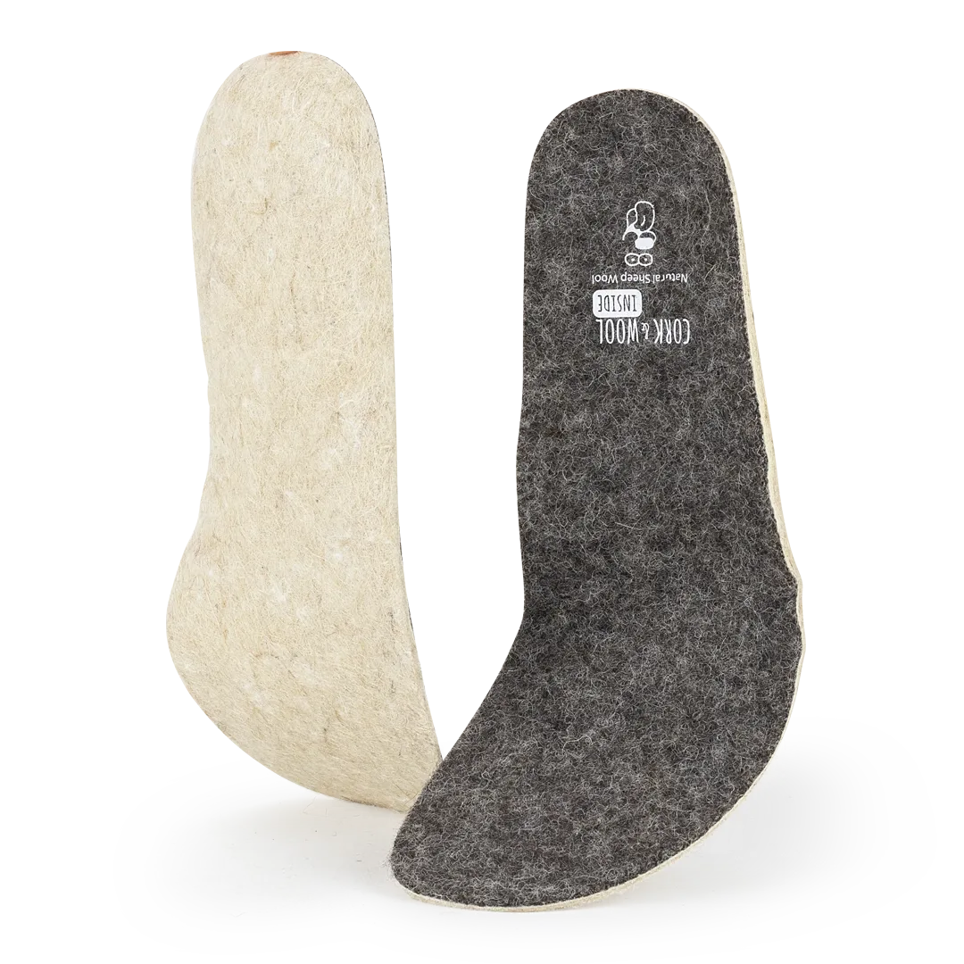 Doghammer Extra warme Wolleinlage für Barfußschuhe aus deutscher Schafwolle, barefoot shoe