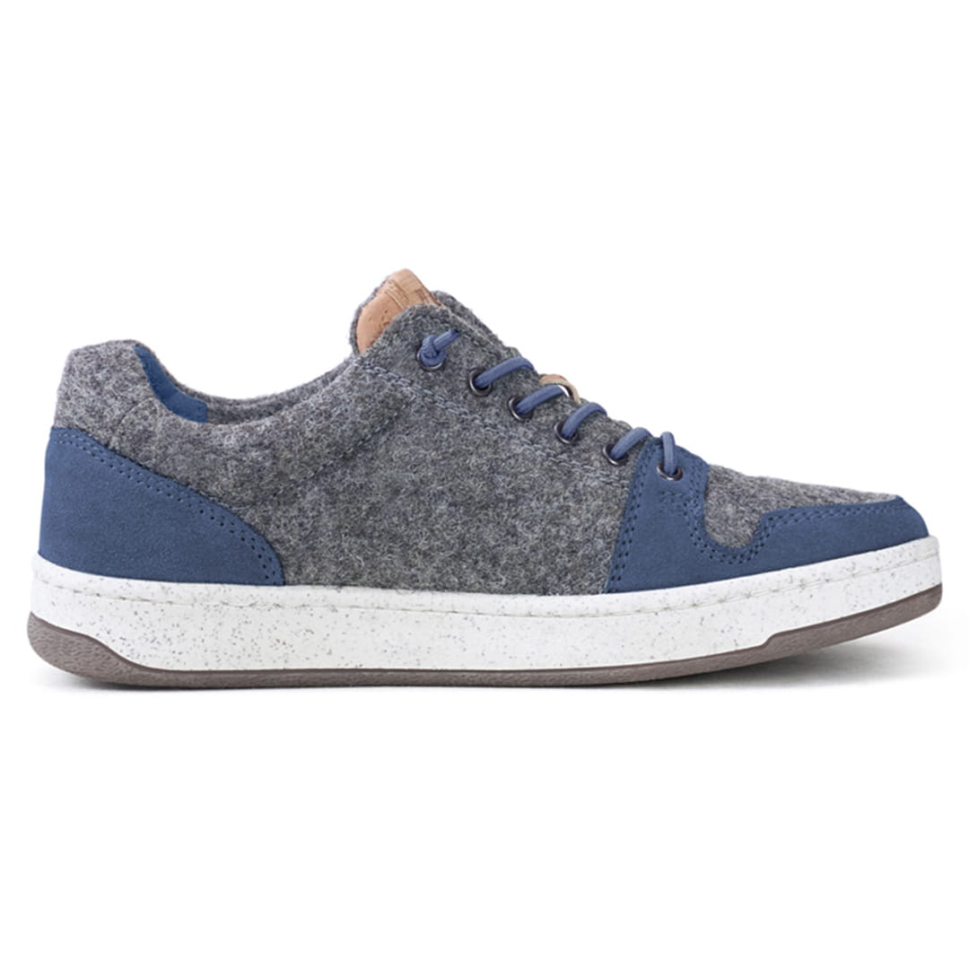 Doghammer Wool Commuter, sizes 39 to 47 in Indigo Herrensneaker and Beer Sneaker, barefoot shoe