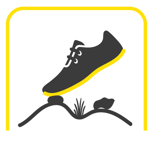 icon für barfußschuhe mit zero drop