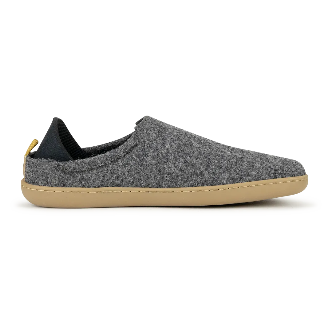 Terrar Dahoam Wool plus | grey - Barfuß Hausschuh