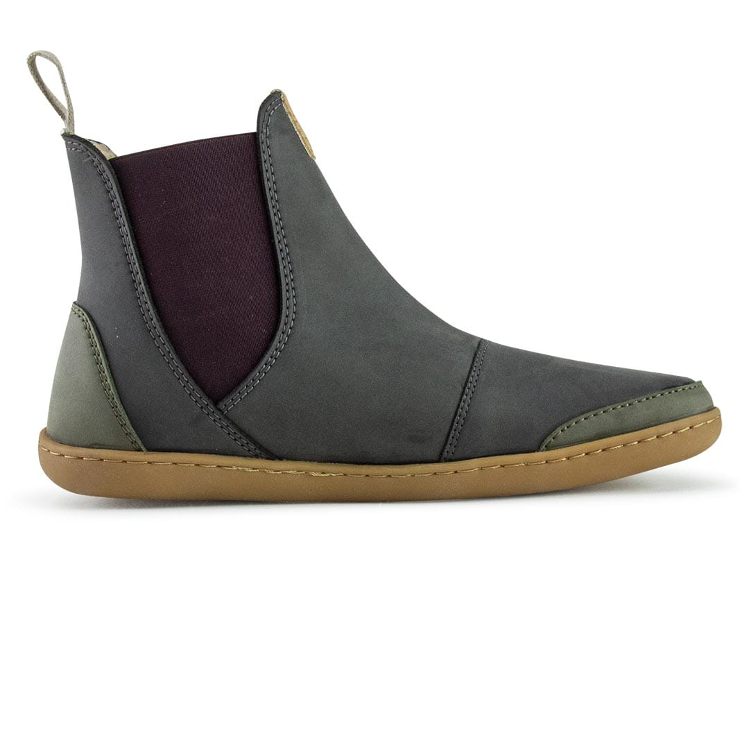 Terrar Chelsea Vegan | grey - Barfuß Chelsea Boots