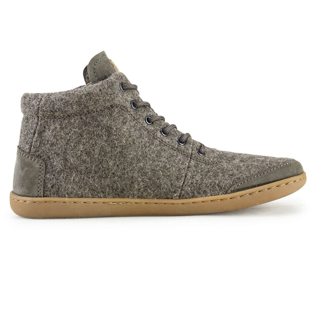 Doghammer Terrar Wool High | greyish - Winter Barfußschuhe photo 3