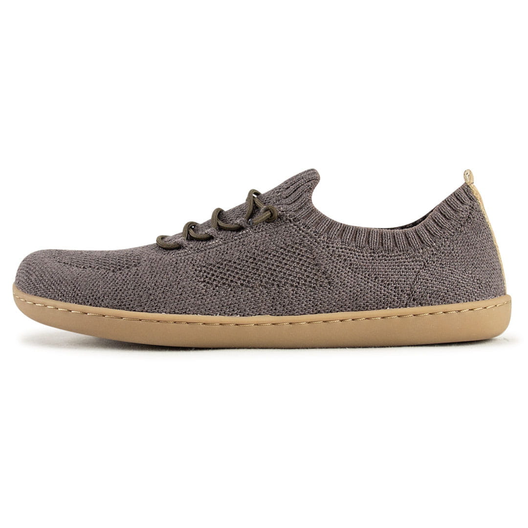 Terrar Knit | aubergine - gestrickter Barfußschuhe