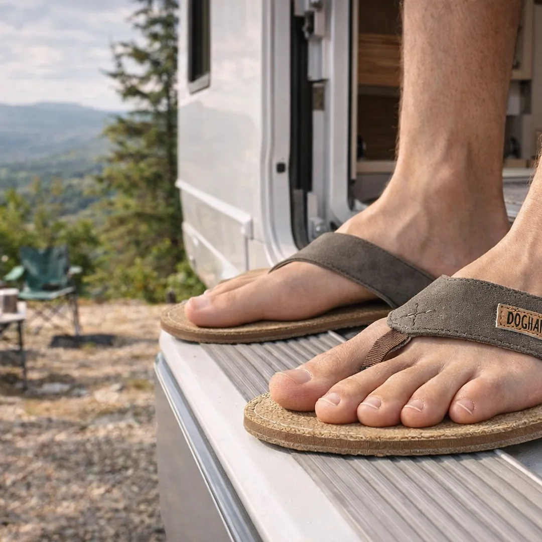 Terrar Toe | greyish - Barfußschuh-Zehentrenner