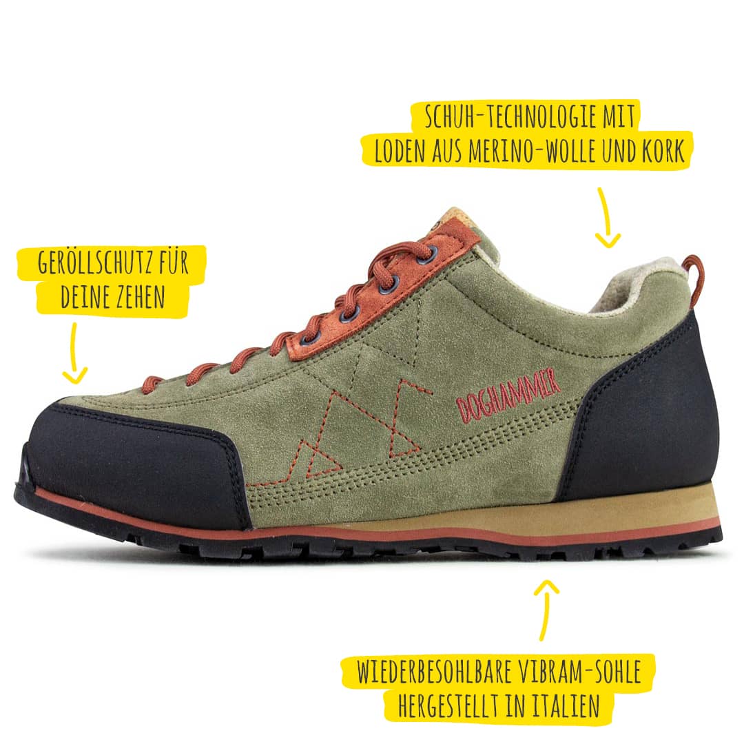 Ginja Rock Wool | khaki