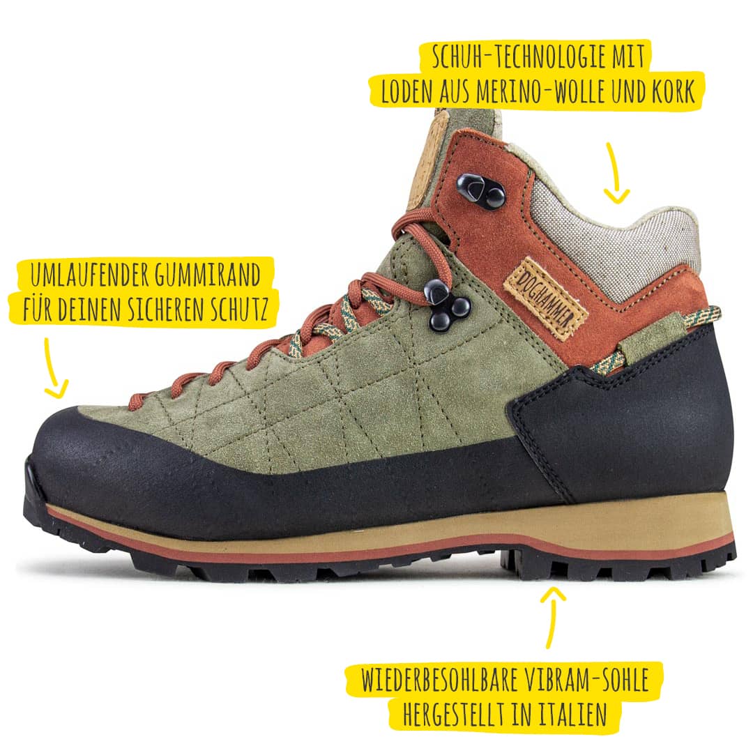 Doghammer Approach Pro Wool, barefoot shoe