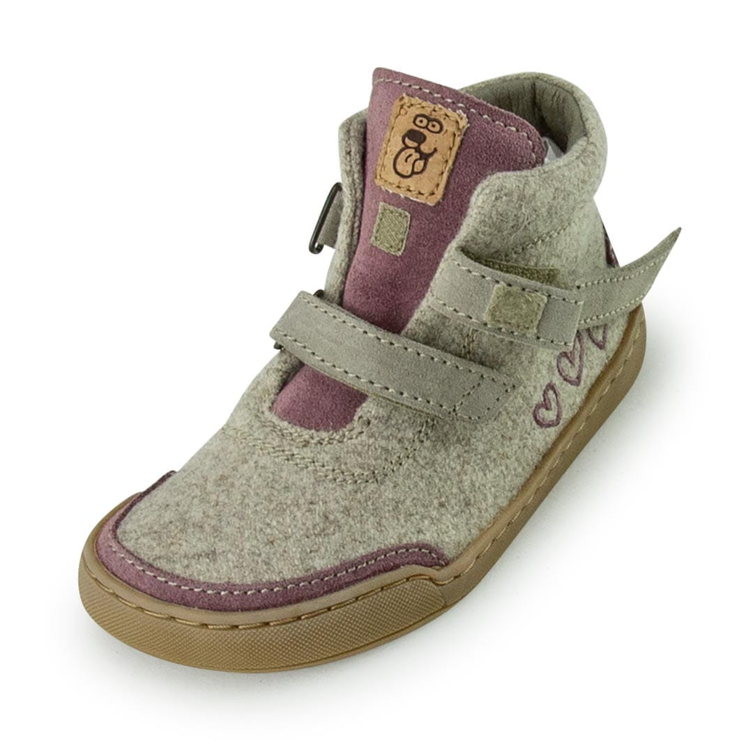 Doghammer Kids Terrar Wool High | blueberry - Kinder Barfußschuh photo 5