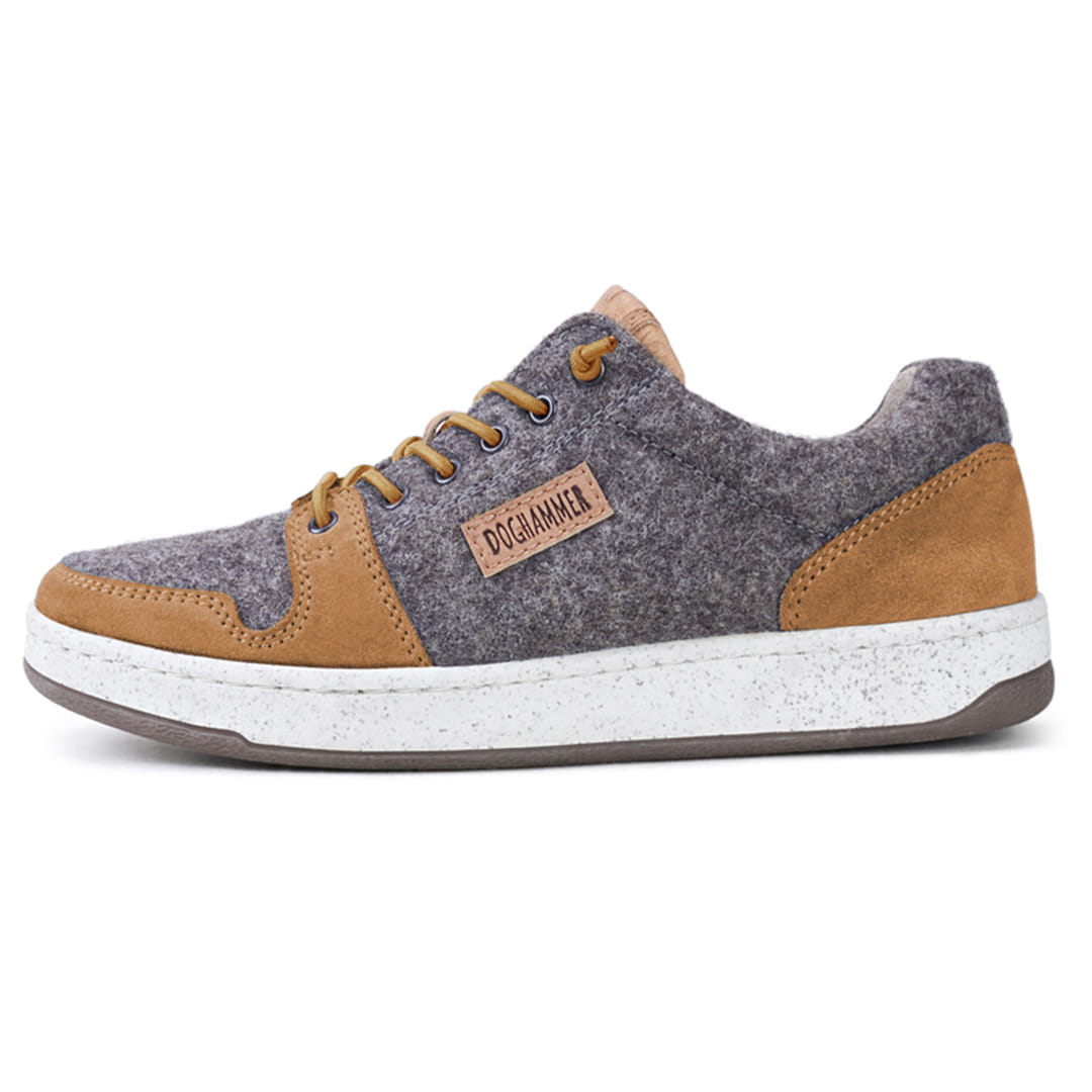 Local Wool Commuter  | mustard - nachhaltiger Wollsneaker