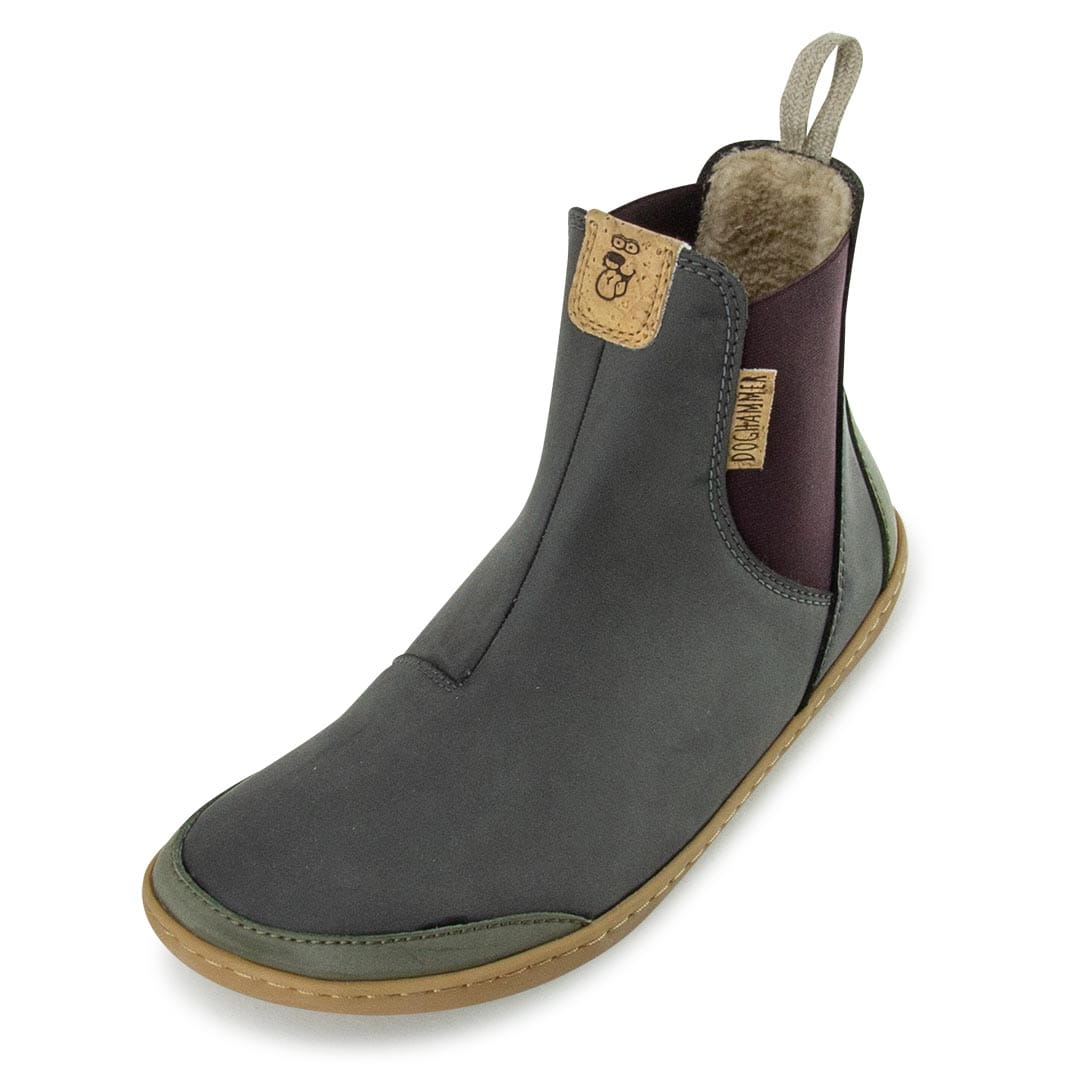 Doghammer Terrar Chelsea Vegan | grey - Barfuß Chelsea Boots photo 3