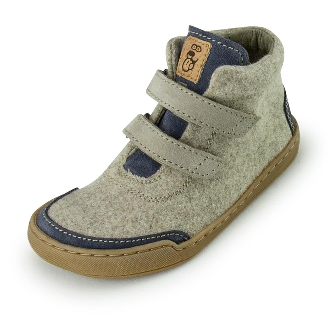 Doghammer Kids Terrar Wool High | indigo - Kinder-Barfußschuh photo 2