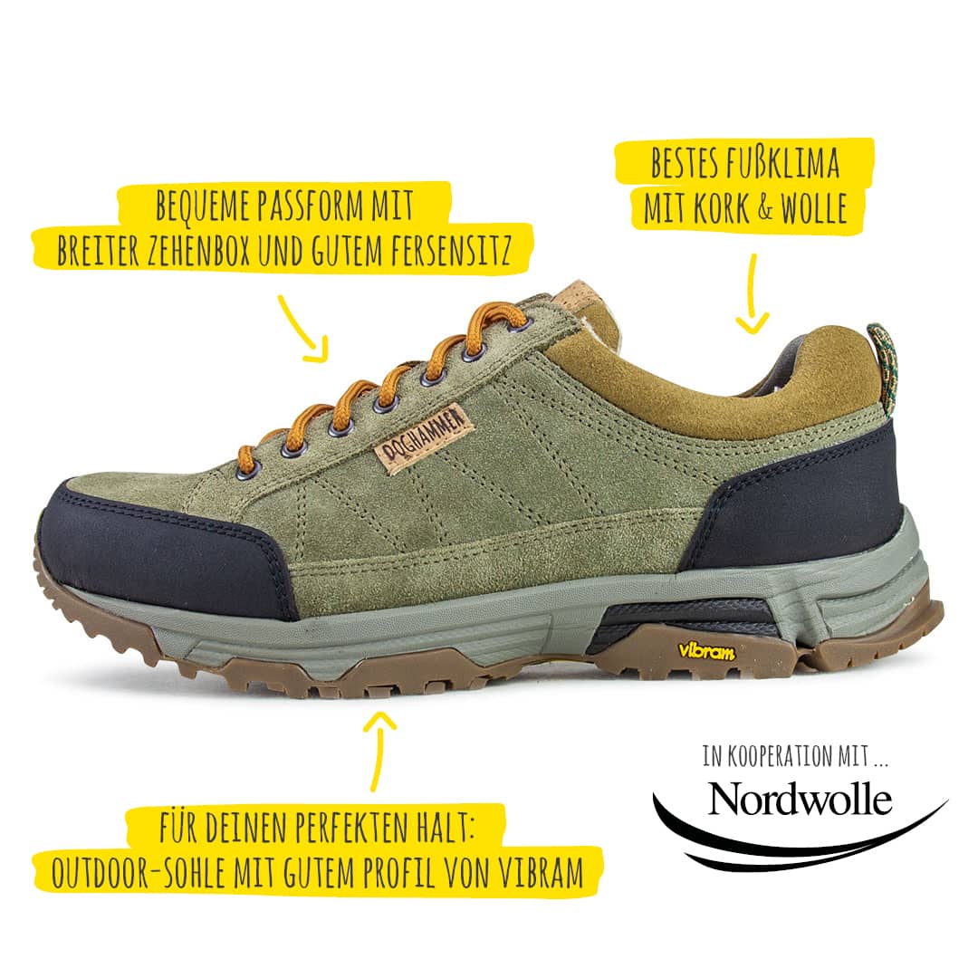 Guide Wool I Khaki buam