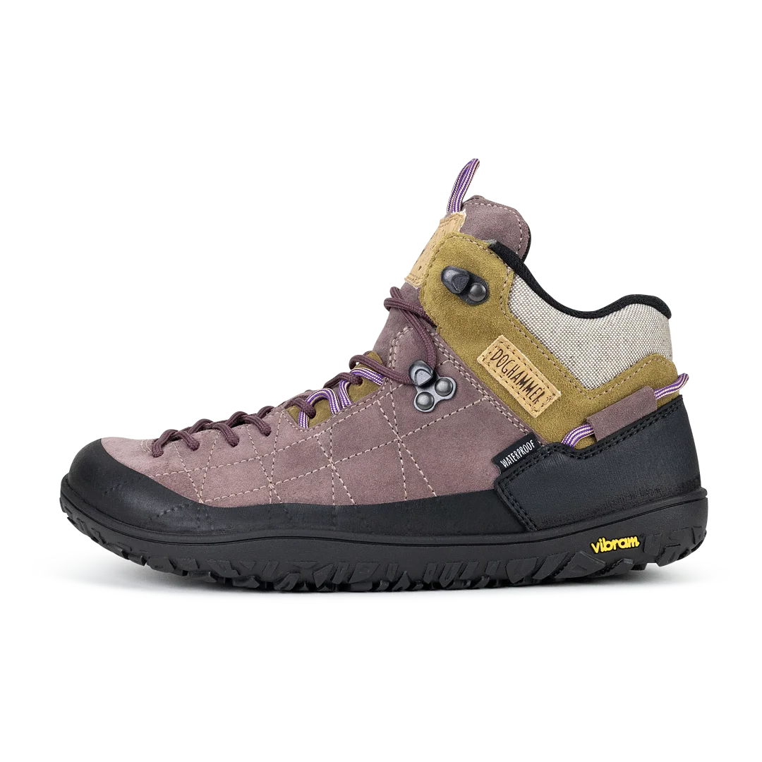 Terrar Rock High WP | blueberry -  wasserdichter Barfuß-Wanderschuh