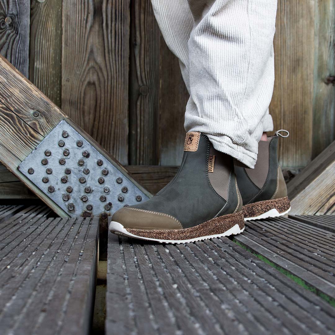 Traveller vegan | khaki - Chelsea Boot