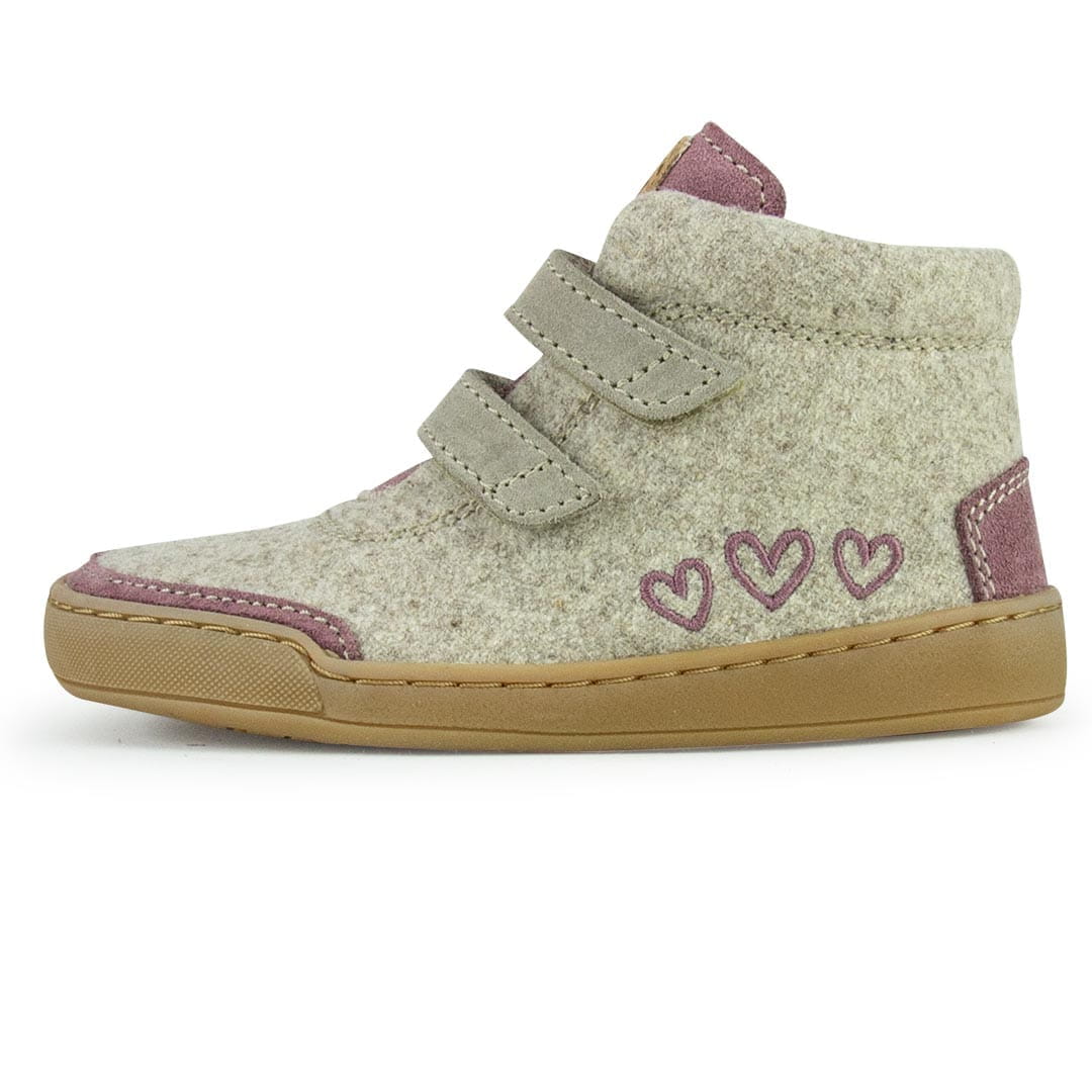 Doghammer Kids Terrar Wool High | blueberry - Kinder Barfußschuh, barefoot shoe