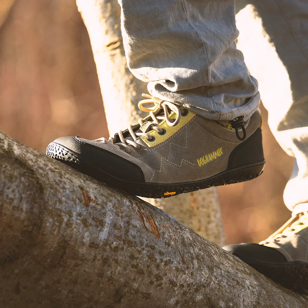 Doghammer Terrar Rock Wool | khaki - Barfuß-Wanderschuhe photo 5