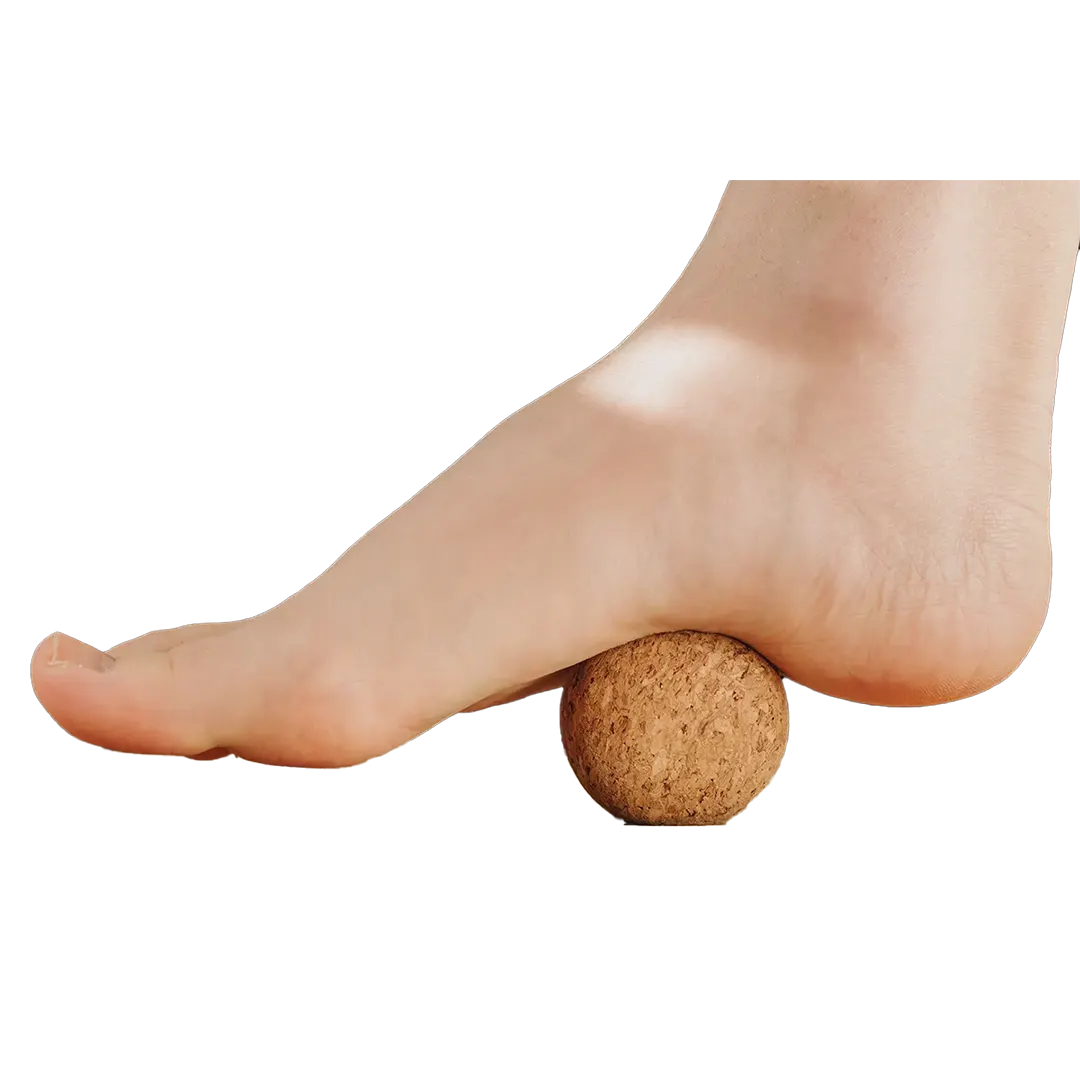 Faszienball aus recyceltem Kork