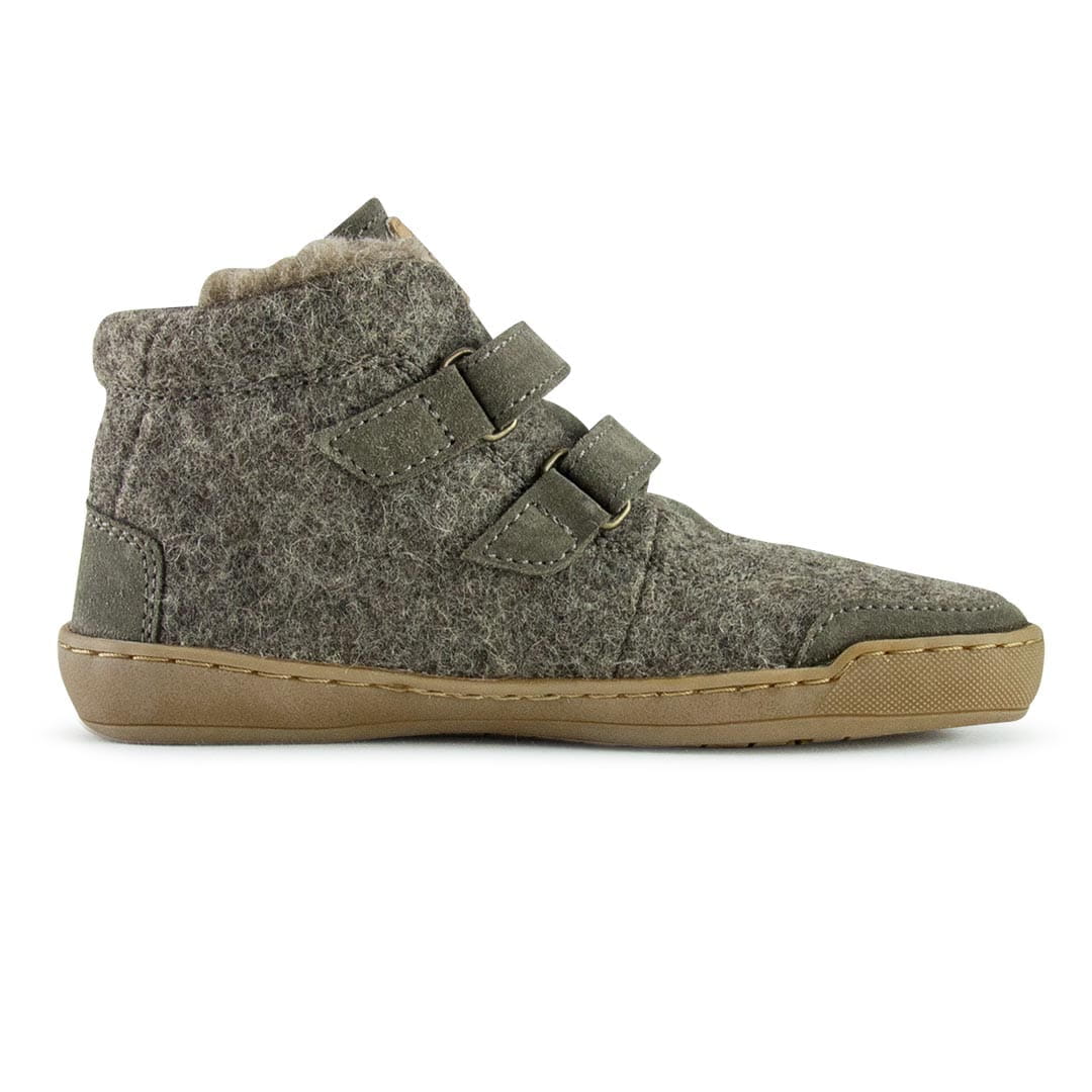 Doghammer Kids Terrar Wool High | greyish - Kinder Barfußschuh photo 3