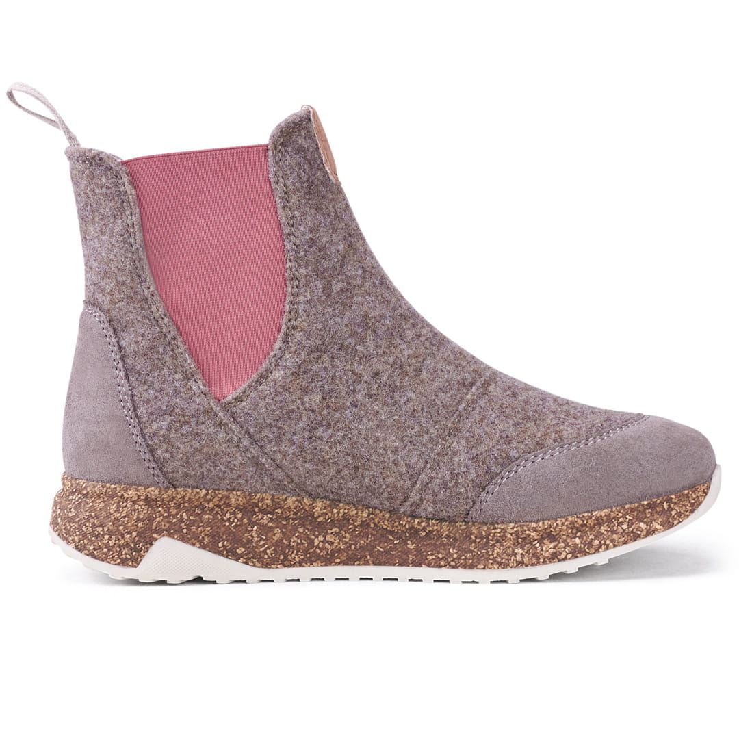 Arctic Traveller Wool | Salmon - nachhaltiger Chelsea-Boot