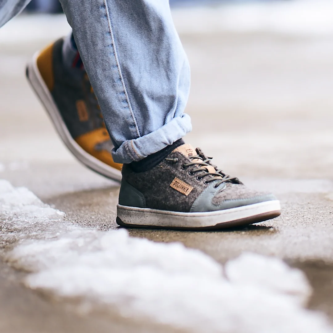 Local Wool Commuter | Ocean Grey - nachhaltiger Herrensneaker