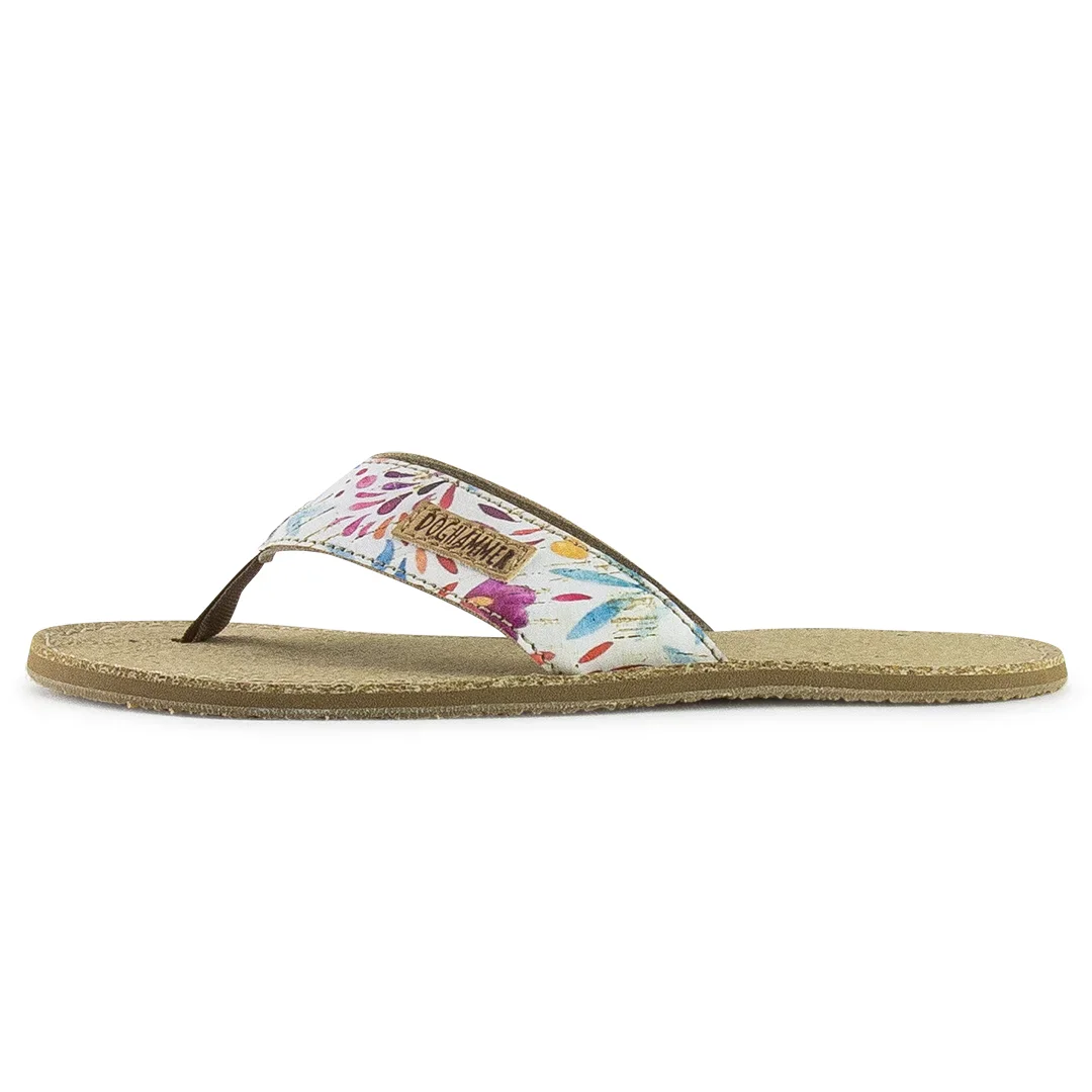 Doghammer Terrar Toe Vegan | flower - Barfußschuh-Zehentrenner photo 2