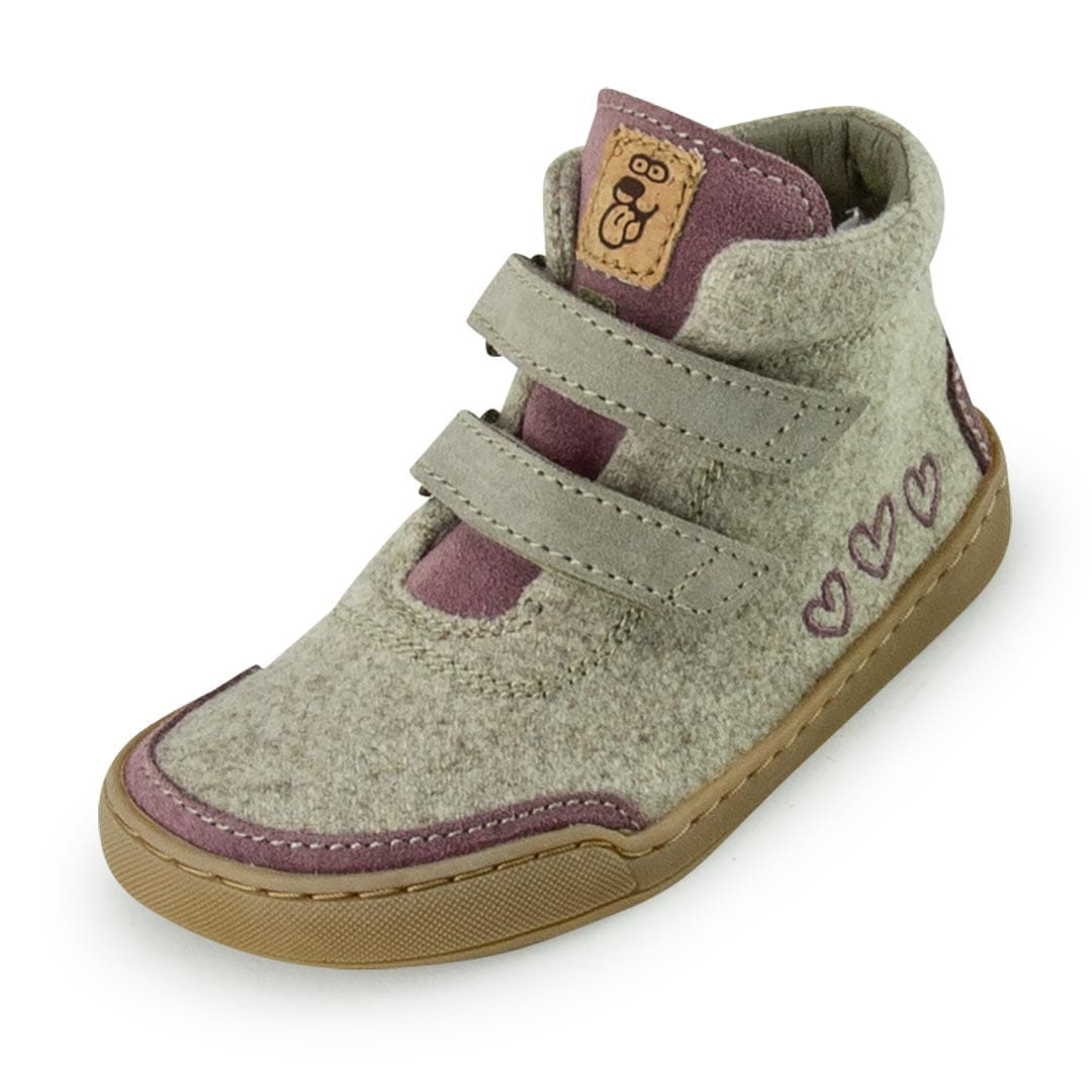 Doghammer Kids Terrar Wool High | blueberry - Kinder Barfußschuh photo 2