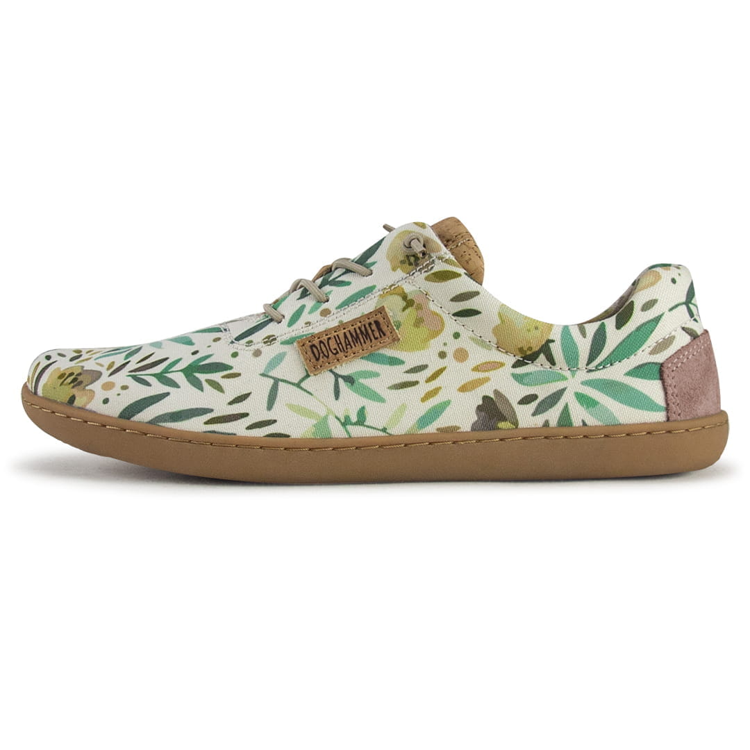 veganer Damen Barfußschuh aus recyceltem Stoff