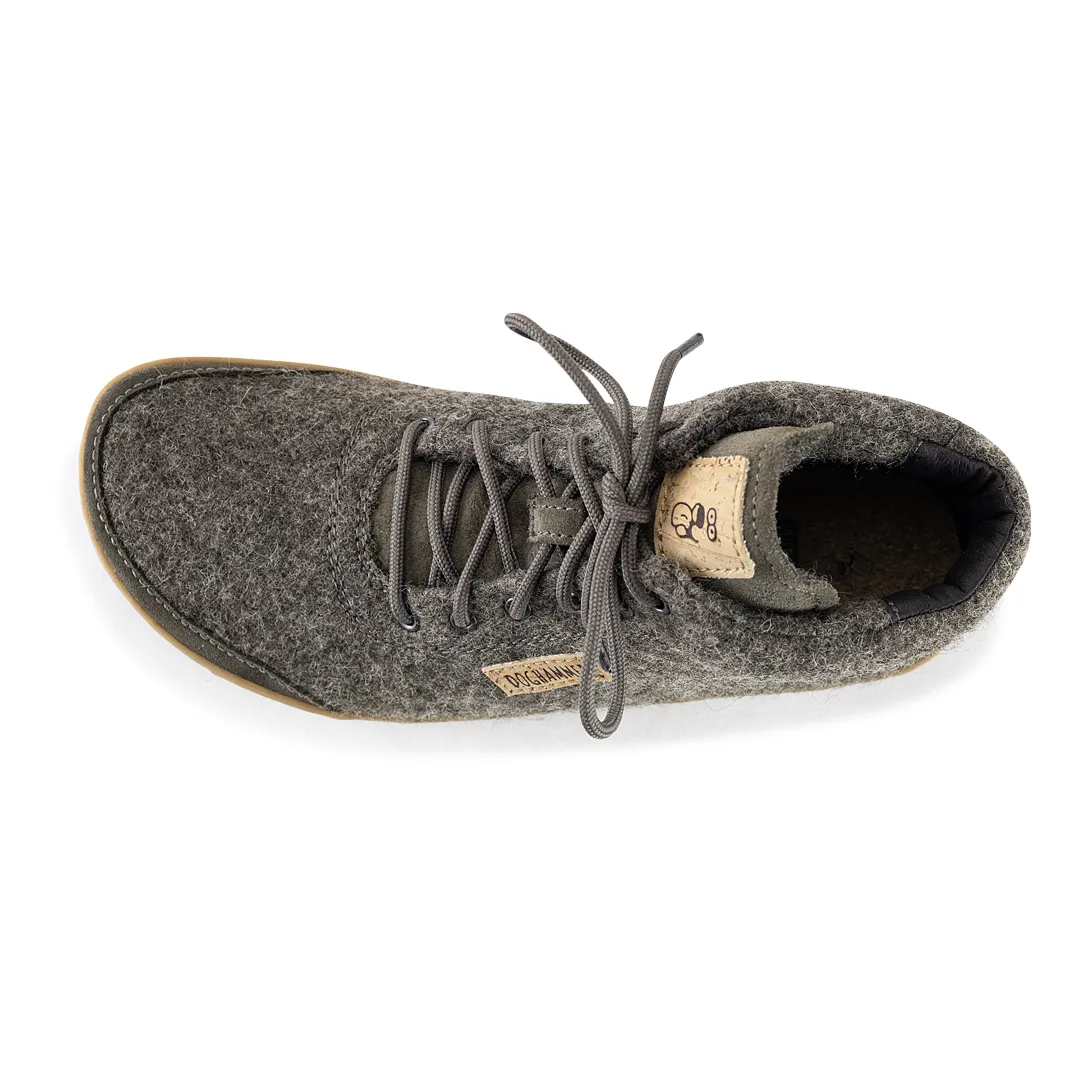 Doghammer Terrar Wool High | greyish - Winter Barfußschuhe photo 5