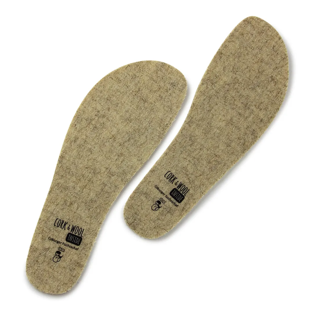 Doghammer Dünne Wolleinlage für Barfußschuhe, barefoot shoe