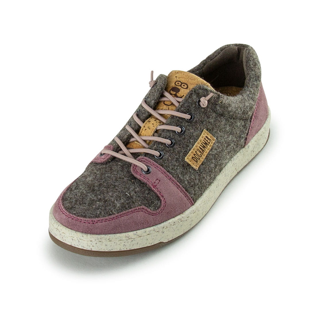 Local Wool Commuter | blueberry - nachhaltiger Damensneaker