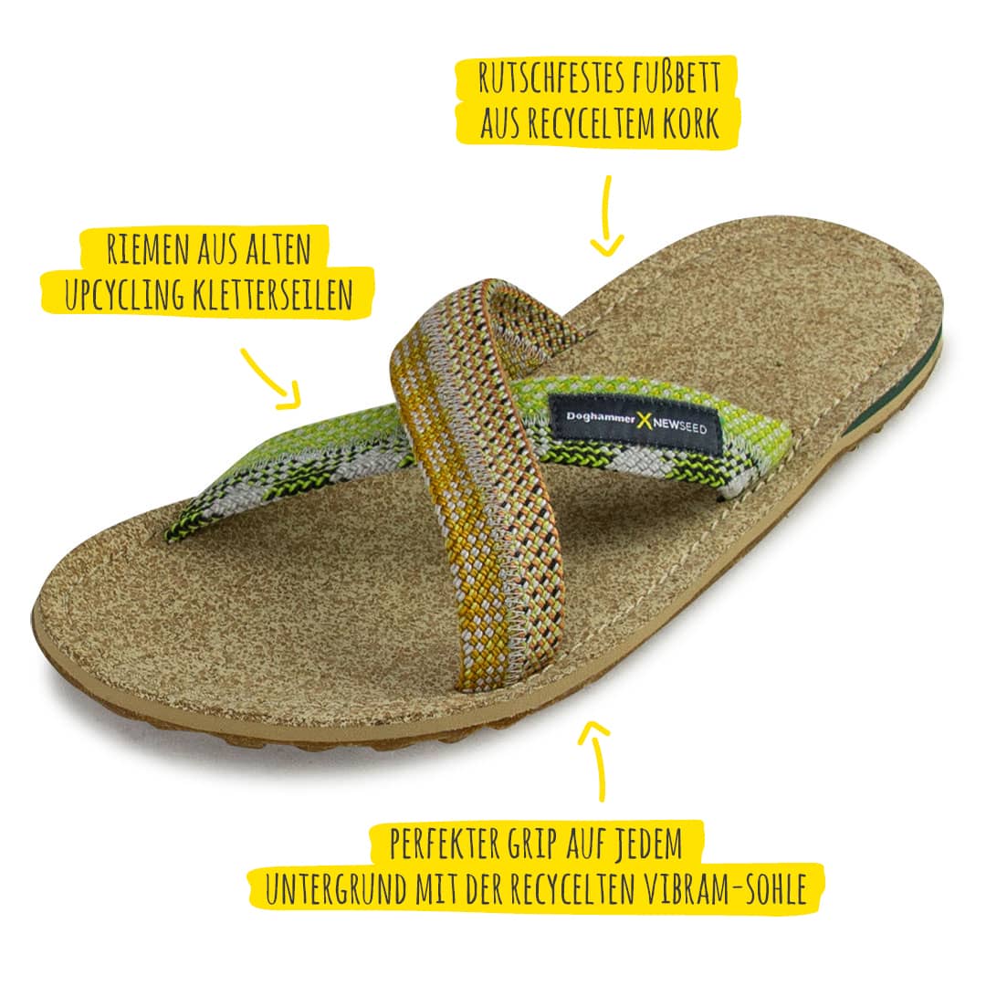Doghammer Dog X Vegan Upcycling, barefoot shoe