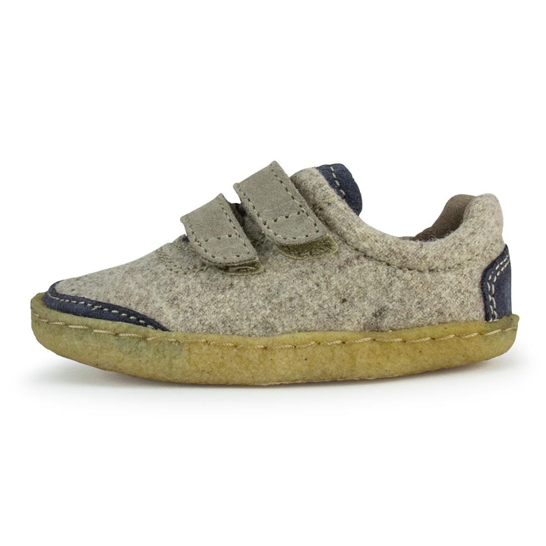 Doghammer Toddler Terrar Wool | indigo - Lauflernschuh, barefoot shoe