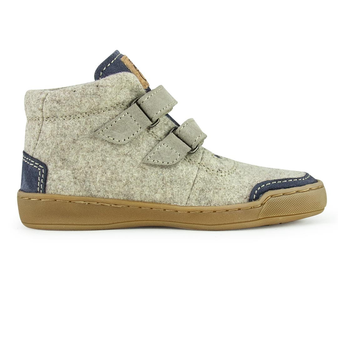 Doghammer Kids Terrar Wool High | indigo - Kinder-Barfußschuh photo 3