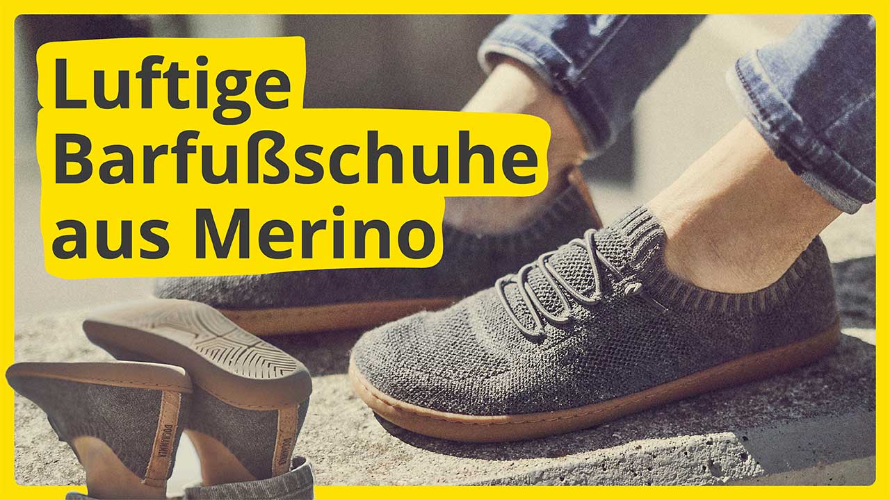 Terrar Knit | aubergine - Barfußschuhe