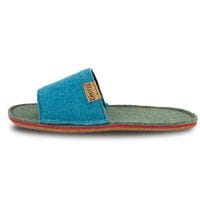Hütte Offen | greenish-turquoise Uni