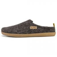 Terrar Dahoam Wool | darkbrown - Barfuß-Hausschuhe