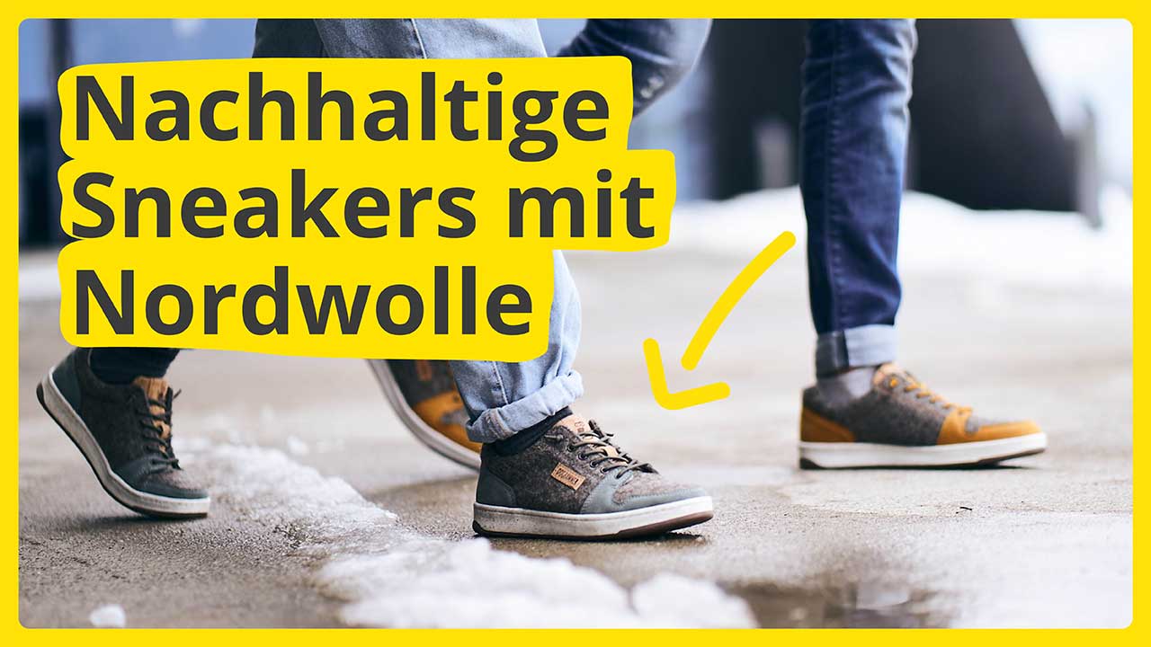 Local Wool Commuter | Ocean Grey - nachhaltiger Wollsneaker